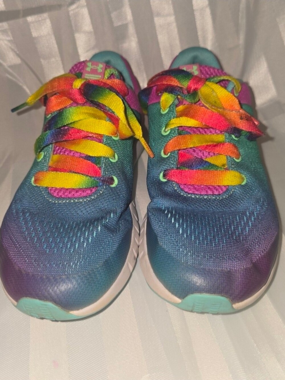 Under Armour Girls' Grade School Pursuit Sneaker Size 2 Youth